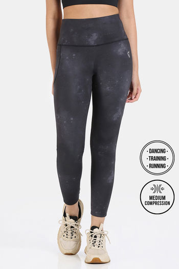 Buy Zelocity Quick Dry Gym Leggings - Volcanic Ash